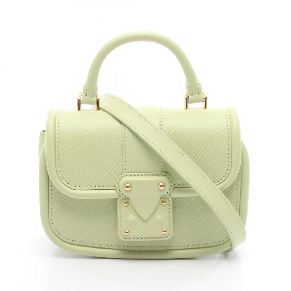 Louis Vuitton Hide Seek Handbag Leather Epi Green